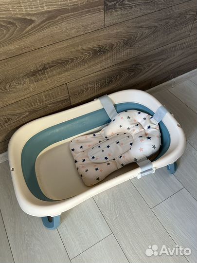 Складная ванночка для купания новорожденных