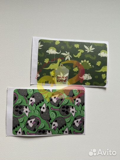 Наклейки на банковскую карту оптом