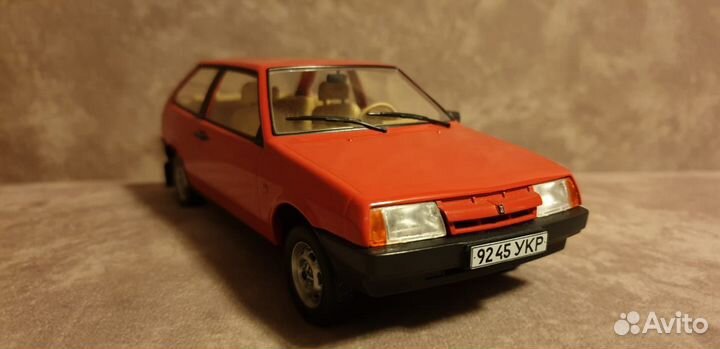 Лада (LADA) ваз 2108, масштабная модель 1:24
