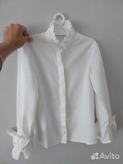 Блузка белая школьная