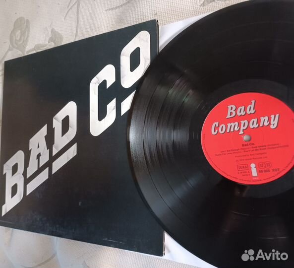 Bad Company 1974 Оригинал Germany LP