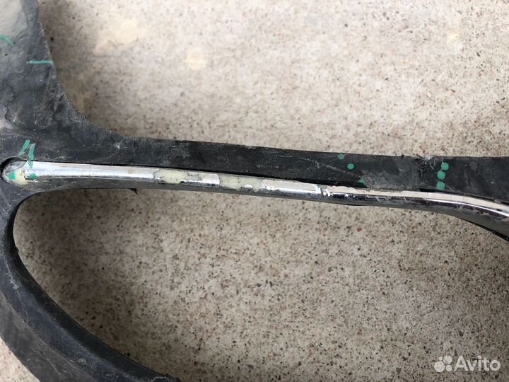 Спойлер заднего бампера Mercedes W213 AMG