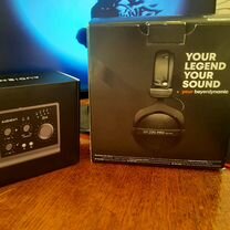 Beyerdynamic dt 770 pro 250 ohm + audient id4 mkii