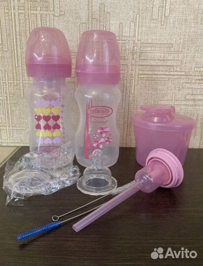 Переходный набор (бутылочки) Dr Brown’s Options+