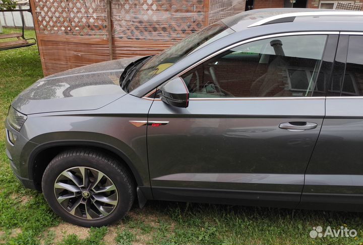 Накладка - эмблема для Шкода Кодиак, Карок, Камик