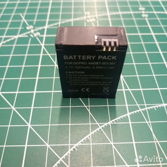 Аккумулятор для экшен камер