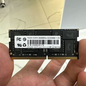 Новая So-dimm DDR4 16gb 2666mhz 1.2v для ноутбука