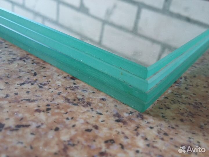 Полки стеклянные 35х26 см, 4шт