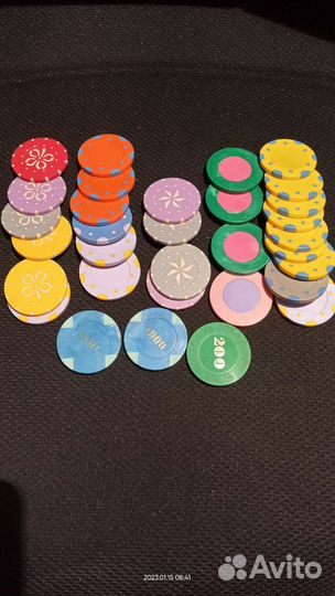 Фишки из казино. Планета Голливуд