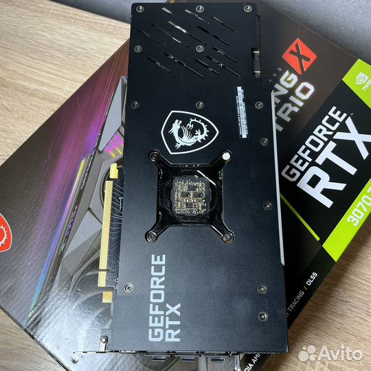 Видеокарта RTX 3070ti Msi Gaming X Trio