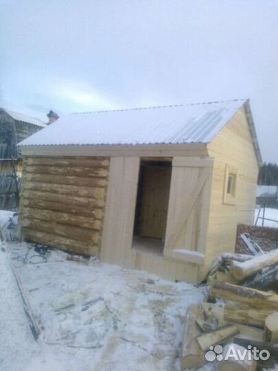Срубы дома бани и из бруса. под ключ