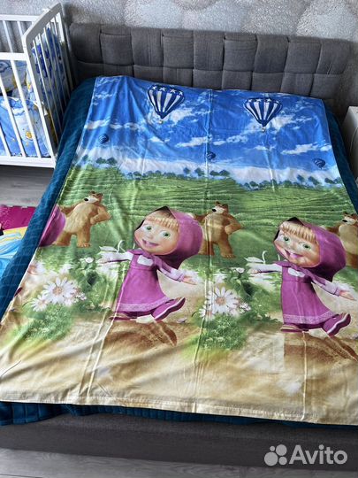 Детское постельное белье 1.5 спальное
