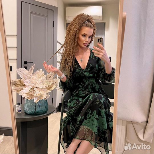 Хвост на резинке / накладной хвост/ хвост шиньон