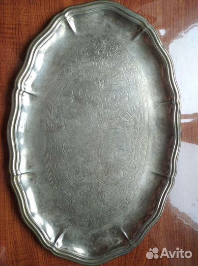 Поднос металлический СССР