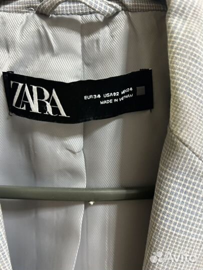 Пиджак zara