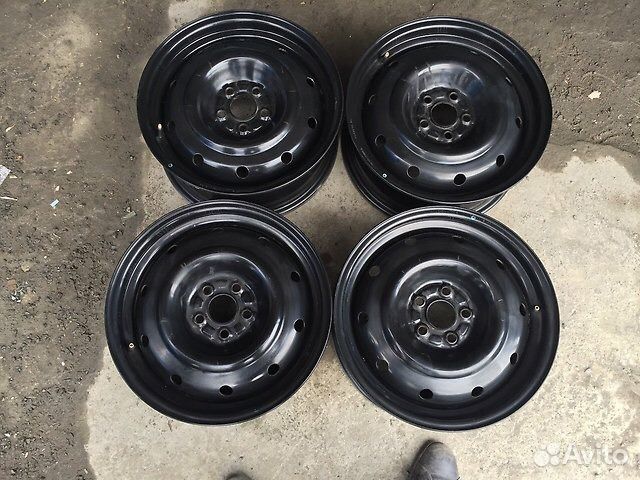 Штампы 16 с колпаками Subaru