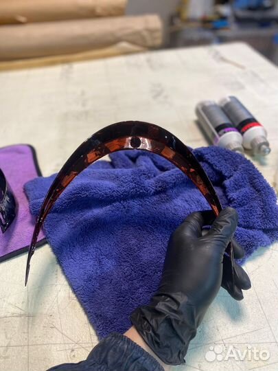 Спойлер карбоновый на шлем AGV pista