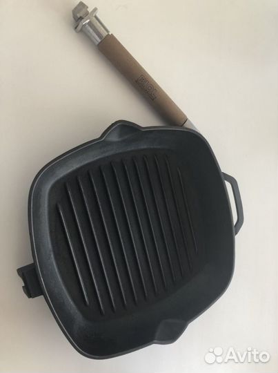 Чугунная сковорода гриль