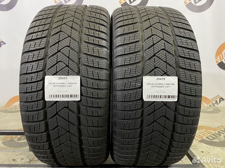 Pirelli Winter Sottozero 3 255/40 R18