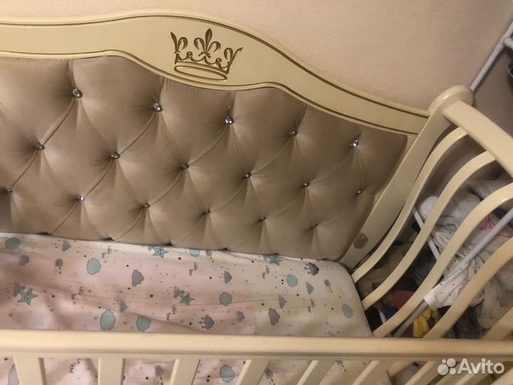 Детская кроватка Принцессы