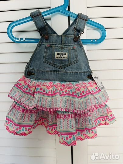 Джинсовый сарафан osh kosh