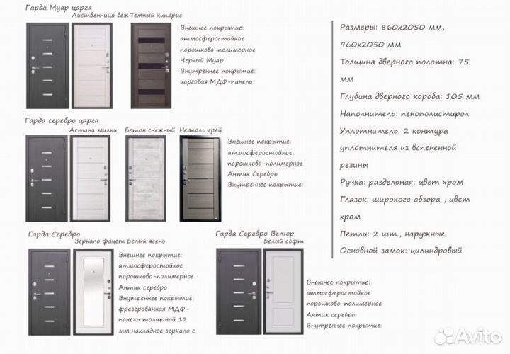 Дверь входная металлическая