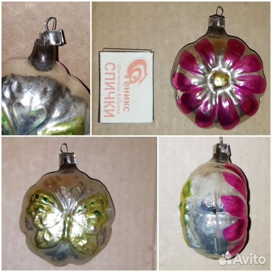 Новогодние игрушки на ёлку