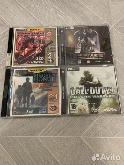 Компьютерная игра Medal of Honor и Call of Duty 4