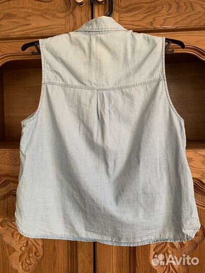 Рубашка без рукавов Bershka