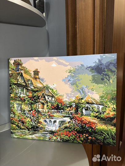 Картины пр номерам раскрашенные природа