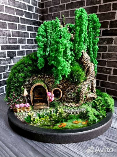 Моссариум миниатюра ночничок 