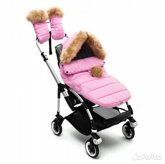 Варежки рукавицы на ручку коляски