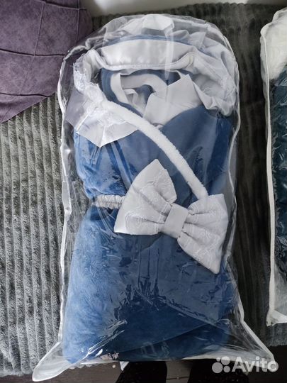 Конверт на выписку для мальчика весна осень, зима