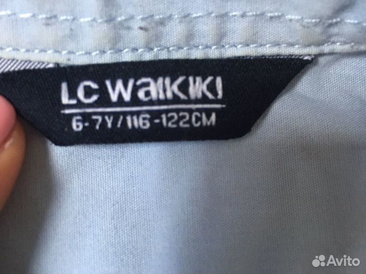 Рубашка школьная форма LC waikiki 116-122 (6-7лет)