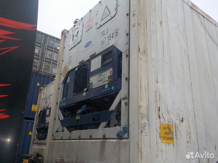 Рефконтейнер 40 футов высокий Carrier
