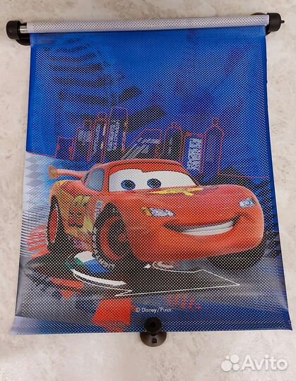 Детская роликовая шторка в авто