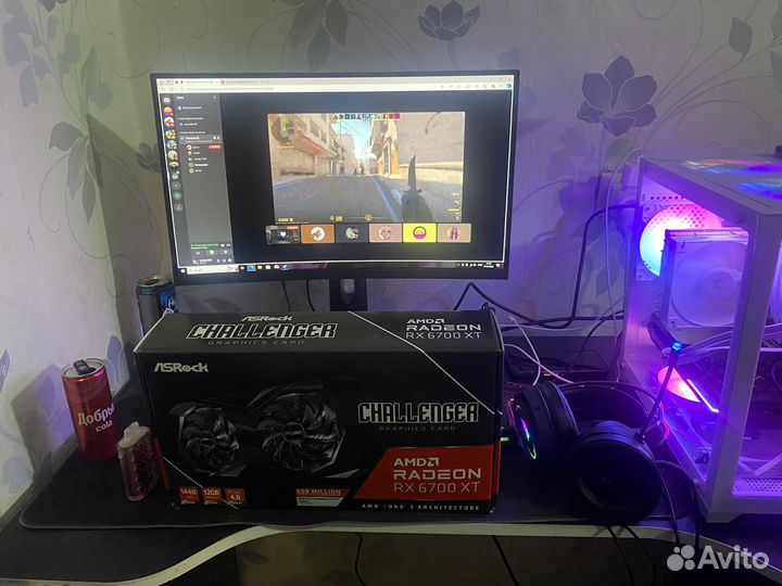 Видеокарта Radeon RX 6700 XT Challenger D