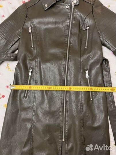 Кожиная плаще