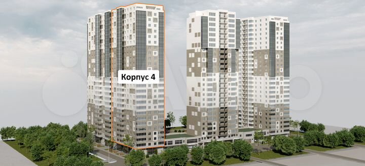 1-к. квартира, 51,1 м², 11/27 эт.