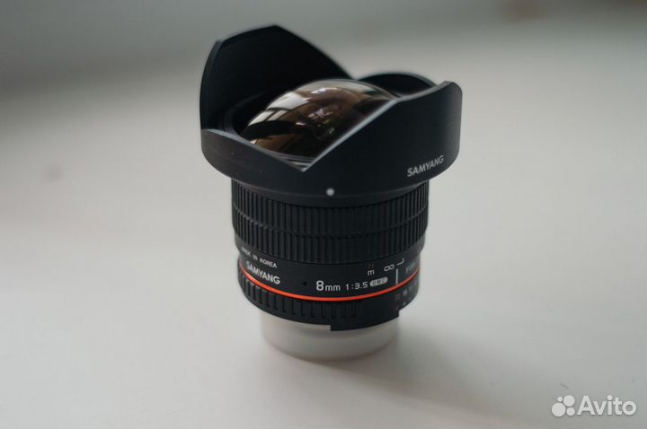 Объектив Samyang 8mm f3.5 AS IF UMC Fish-eye Nikon
