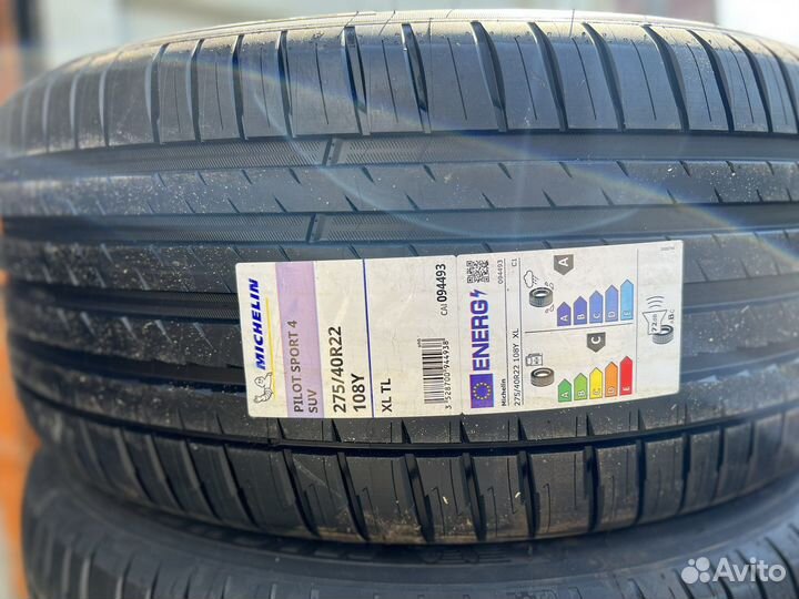 Michelin Pilot Sport 4 SUV 275/40 R22 108Y
