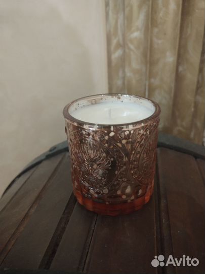 Ароматическая свеча ручной работы