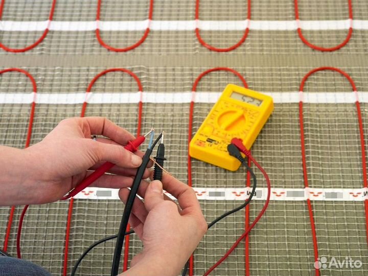 Установка теплого пола с гарантией