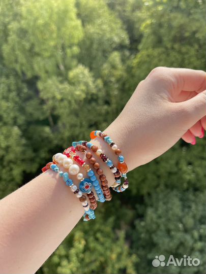 Браслеты из натуральных камней