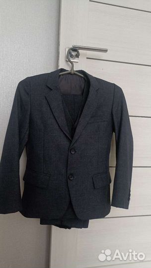 Школьная форма для мальчика серая