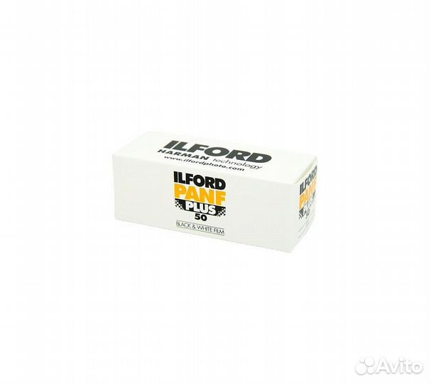 Фотопленка Ilford PAN F Plus 50 120/12
