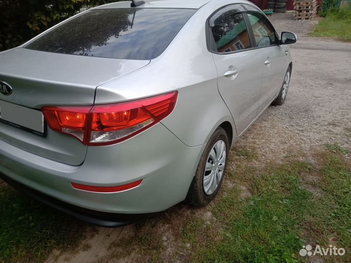 Kia Rio 1.6 МТ, 2017, 88 500 км