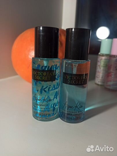 Мист для тела с шиммером и без