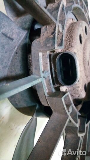 Рено сценик 1 дифузор с вентилятором