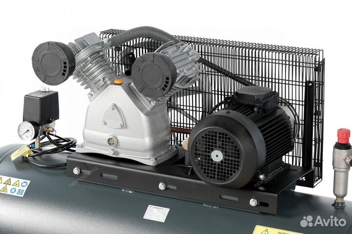 Компрессор поршневой nordberg ресивер 270 литров